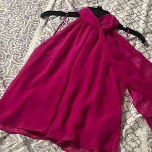 1. State Vibrant Pink Halter Top